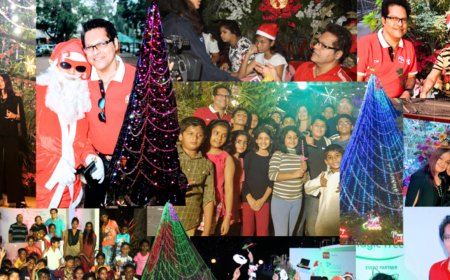 Saldhana’s Mumbai's Iconic Christmas Tree Lights Up the City, Spreading Joy and Unity in the Season of Giving