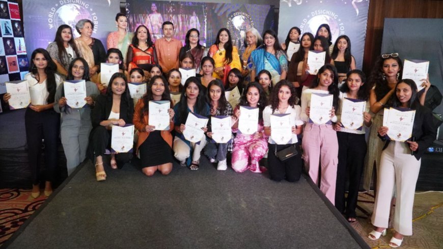 IPS Academy, Indore's Institute of Fashion Technology Shines at World Designing Forum's National Handloom Day Fashion Show!