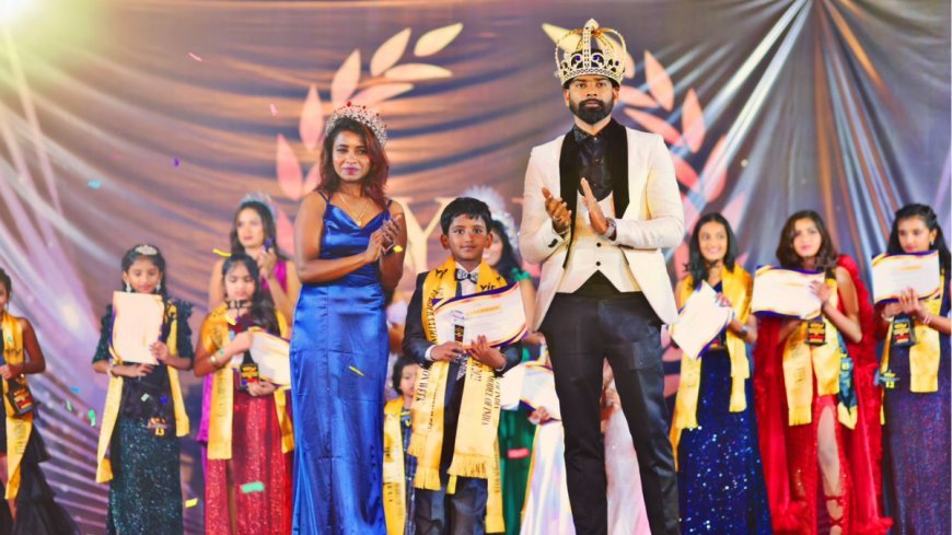 Aarya Naveen Model The Little Prince Super Model of India 2023 Winner at YIFW!