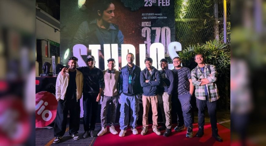 Delhi Film Academy Students Attend Special Screening of "Article 370" at PVR ECX Chanakya Puri, New Delhi