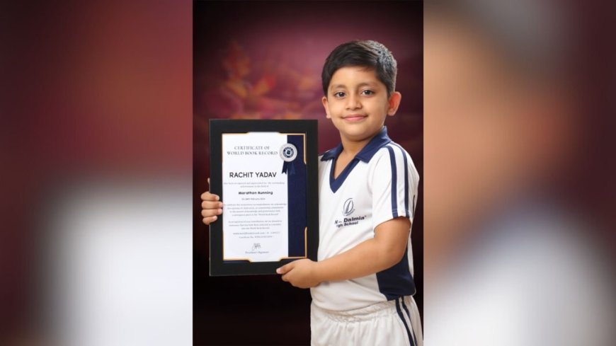 Rachit Yadav: The 5-Year-Old Marathon Prodigy from Mumbai