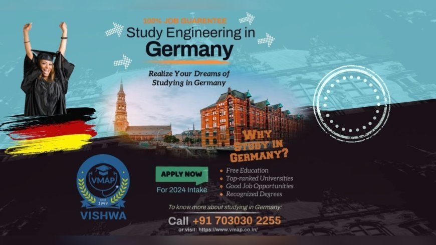 Study Engineering for Free in Germany with Assured High-Paying Part-Time Jobs or Study Engineering In Germany For Free With 100% Job Guarantee