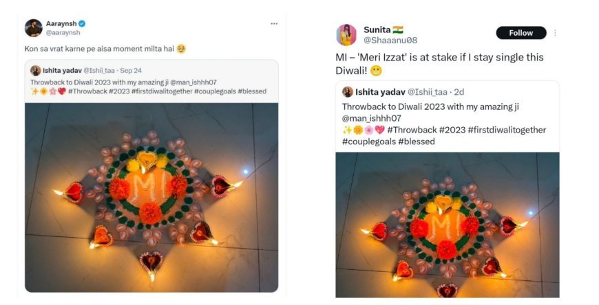 Xiaomi Joins in Festive Spirit with Couple Behind Viral Diwali Rangoli Design