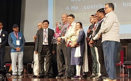 Pulkesh Prajapati from Gujarat Council of Science City Honored with Kalam National Young Scientist Award 2025