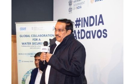 CR Patil Presents PM Modi’s Vision On Water Revolution And Water Management At World Economic Forum In Davos