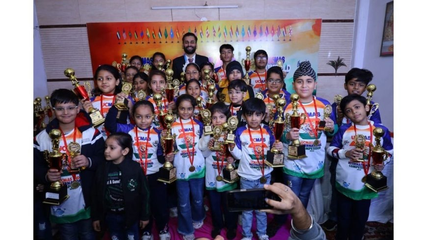 UCMAS Preet Vihar Center Achieves Outstanding Success in International Competition