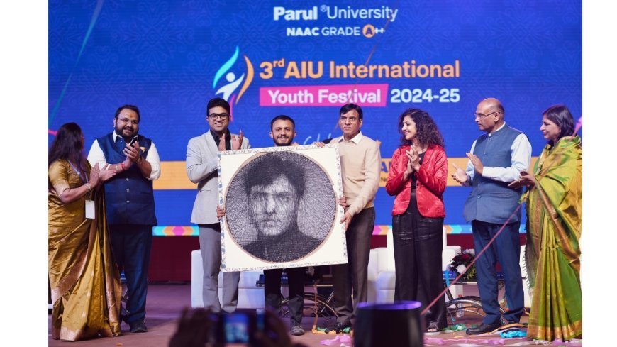 Parul University Hosts 3rd AIU International Youth Festival 2024-25, Shri Mansukh Mandaviya as Chief Guest