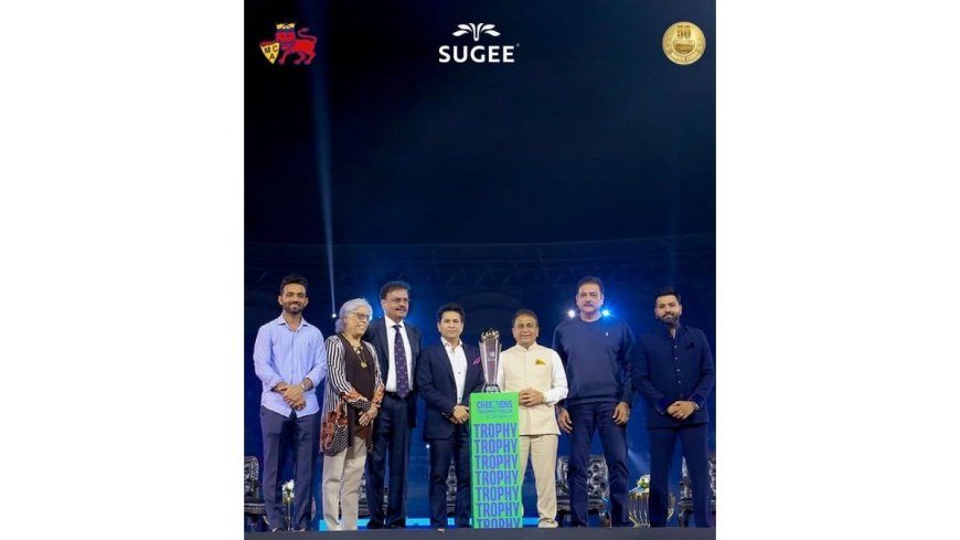 Sugee Group along with MCA, celebrates Wankhede Stadium’s Glorious 50th Anniversary