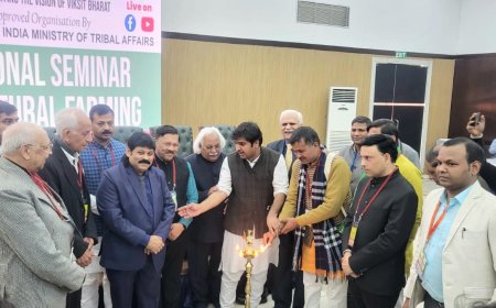 National Event on Natural Farming Organized by Tapsil Jati Adibasi Praktan Sainik Krishi Bikash Kendra