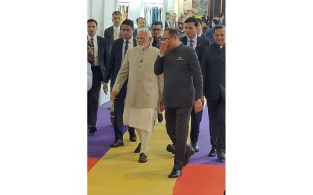 PM Modi interacts with Brands of India participants at Bharat Tex 2025, sets 3X by 2030 target for the sector