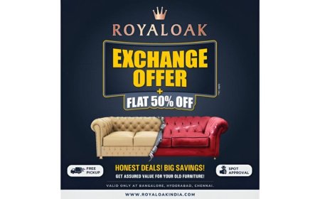 Royaloak Furniture Announces Exchange Offer and 50 Percent Off in Select Cities