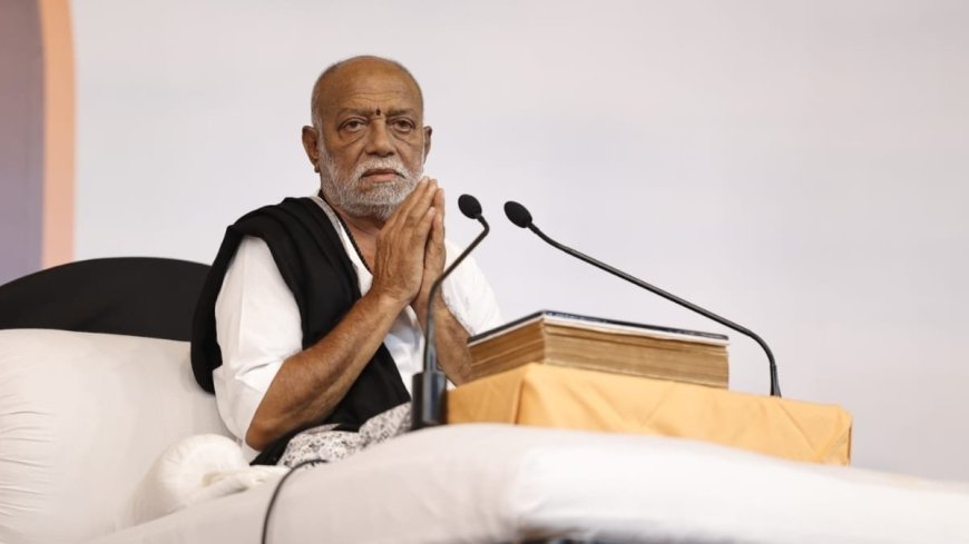 Morari Bapu’s Tributes And Assistance To Victims Of Tharad And Other Accidents