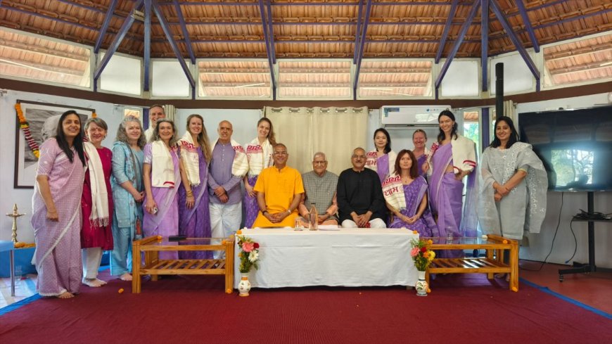 Celebrating the Culmination of the Three-Year Pranayama Teacher Training at Kaivalyadhama Yoga Institute