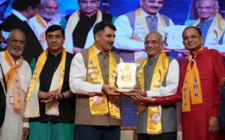 Padma Shri Awardee Dr. J. M. Vyas, Vice Chancellor of NFSU, Honored with ‘Brahm Gaurav Puraskar 2025’