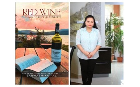 Sarwatmika Pal Debuts with “Red Wine – A Glass of Fettle Benefits”