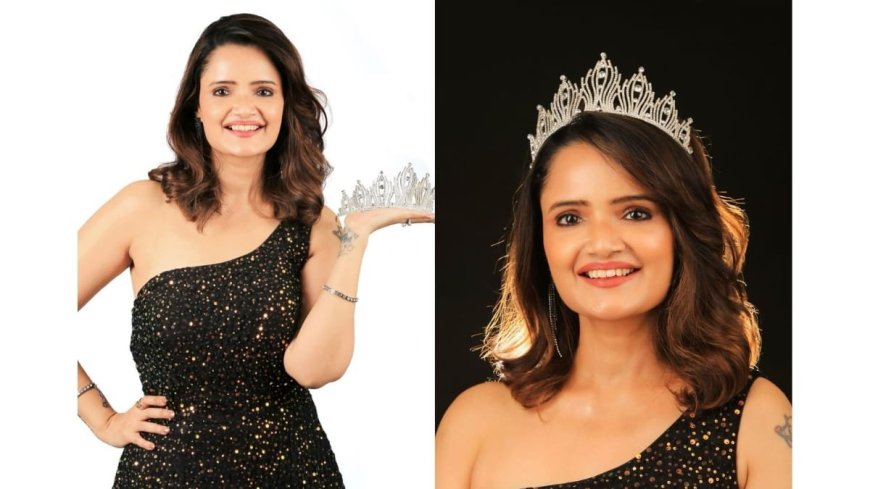 Tanusha Dutta won the title of Mrs. Photogenic 2025 at Mrs. India Queen of Substance 2025