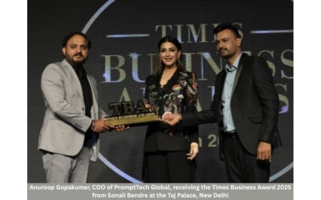 PromptTech Connect Wins Times Business Award 2025 for “Excellent Super App for Enterprise Operations”