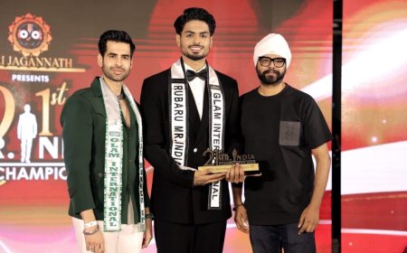 Manjoy Bhattacharya Crowned Rubaru Mr. India Glam International 2025: A Rising Star with a Purpose