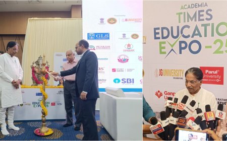 Education Minister Rushikesh Patel Inaugurated Academia: Times Education Expo 2025