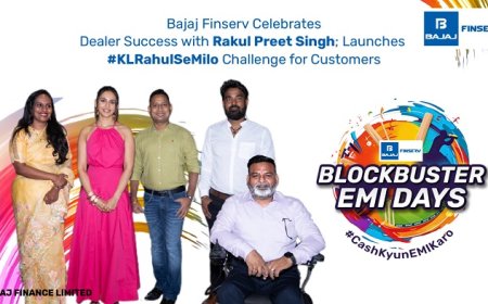 Bajaj Finserv Celebrates Dealer Success with Rakul Preet Singh