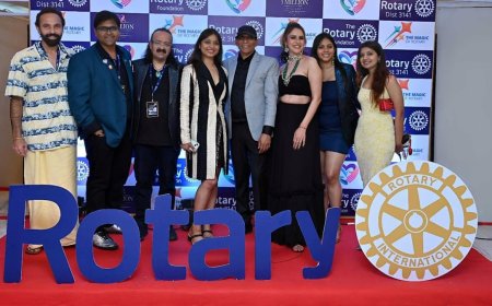 Rotary International District 3141, Mumbai, celebrates 1-Million-Dollar Fundraising Goal with Star-Studded Style Night Fashion Show Featuring Kochi’s Designing Sensation Hari Anand