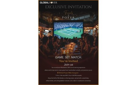 Experience the Grand Slam Like Never Before at Global Foyer’s Cabana-Themed Wimbledon Screening