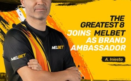 Andrés Iniesta Has Become An Ambassador For MelBet