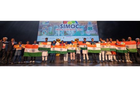 India hoisted the flag in Singapore International Math Olympiad, Won 6 Gold, 8 Silver and 18 Bronze medals