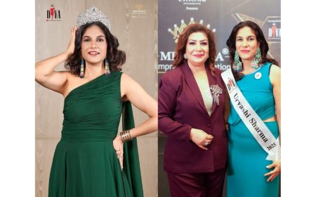Urvashi Sharma Crowned Mrs. Timeless Beauty – Silver Category | Diva Pageants Mrs. India 2025