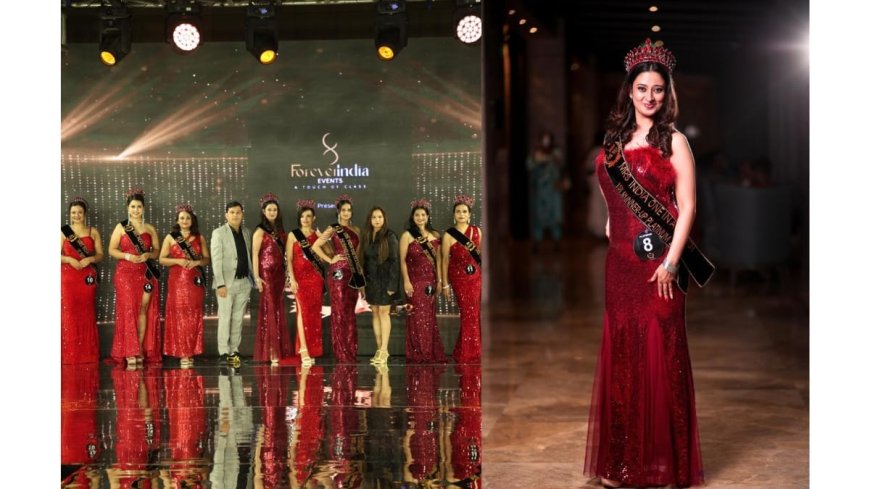 Meghana Venkatesh Crowned First Runner Up at Mrs India One in a Million 2025, Season 5