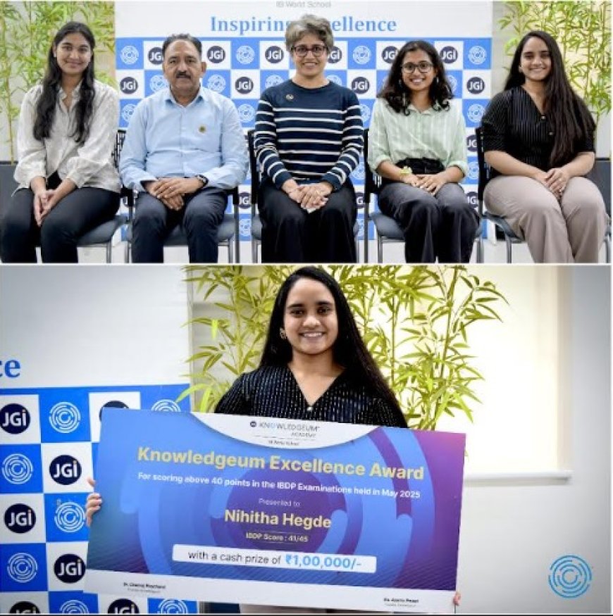 Celebrating Purposeful Achievement: Knowledgeum Academy Honours IBDP Class of 2025 at Achievers' Day