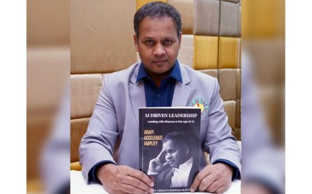 AI-Driven Leadership: Leading with Dharma in the Age of AI Kuruva Venkataramana Murthy’s Message Echoes Across Borders and Timelines