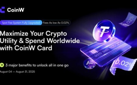 CoinW Unveils Upgraded Fee Structure and Reward Ecosystem to Boost Crypto Utility and Earnings