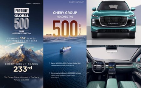 Chery Group Becomes the Fastest-climbing Automaker in Fortune Global 500, Powerfully Empowering LEPAS's Global Growth