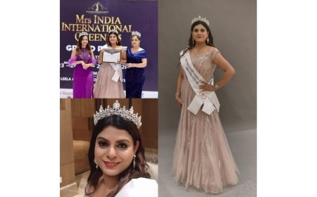 Gurugram’s Jayeeta Sinha Crowned ‘The Most Stylish Diva’ Title Winner at Mrs India International Queen – A Journey of Style, Strength, and Purpose