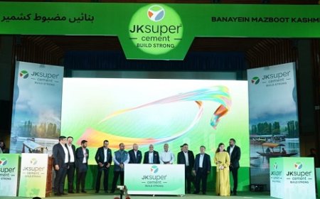 JK Super Cement Being Launched in Kashmir, Strengthening Presence in Northern Markets