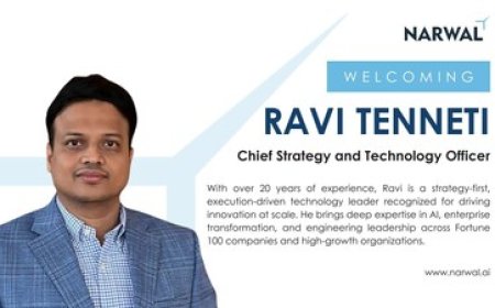 Narwal Appoints Ravi Tenneti as Chief Strategy and Technology Officer to Accelerate AI-Led Innovation