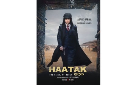 After Blockbuster The Kerala Story, Adah Sharma’s Poster from Crime Thriller Haatak Unveiled
