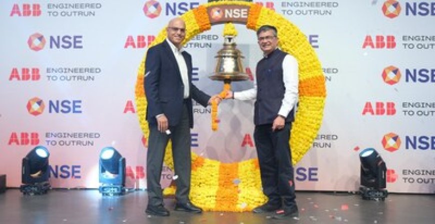 ABB India marks 30 Years of NSE Listing