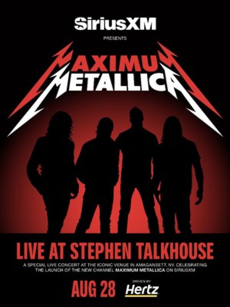 Metallica goes maximum volume with new year-round SiriusXM channel