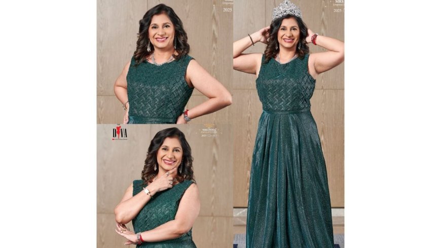 Rekha Paladee Won the title of ‘Fitness Diva’ at Diva Pageant 2025