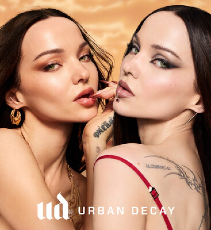 URBAN DECAY TAPS DOVE CAMERON FOR A NEW ERA OF OUTSPOKEN BEAUTY