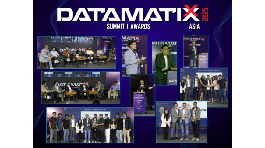 DATAMATIXX 2025 Summit & Awards Celebrates Trailblazers in Data, AI, and Programmatic Excellence