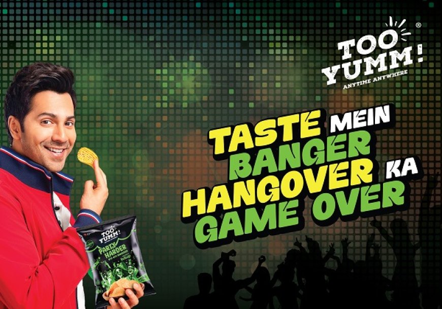 Hangover Ka Game Over! Varun Dhawan Unveils World's First Anti-Hangover Chips - Too Yumm! Party Harder Chips
