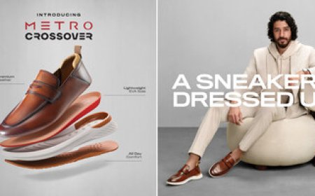 A Sneaker, Dressed Up: Metro Shoes Upgrades Men's Footwear