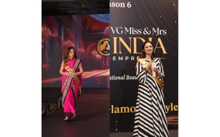 Harvinderjit Kaur Shines at VG Miss & Mrs. India Empress 2025