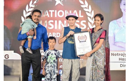 Netrojyoti Gogoi Hazarika Honored with Best Computer Education Institute In Assam