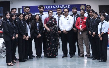 IMS Ghaziabad (University Courses Campus) Organized Blood Donation Camp 2025 with Rotary Clubs