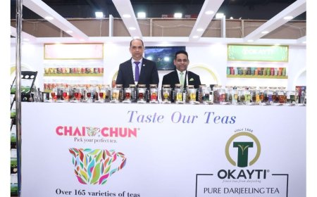 Chaichun and Okayti Highlight India’s Tea Heritage and Future Vision at World Food India 2025