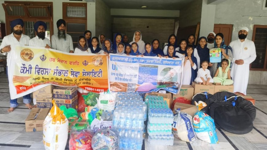 UNITED SIKHS Continues to Lead Relief Efforts for Punjab’s Displaced Communities